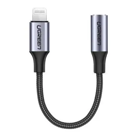 UGREEN USB-C to 3.5mm Audio Adapter Cable 10cm | Hi-Fi DAC USB Type-C to 3.5mm AUX Adapter with Aluminum Shell & Braided Cable for Smartphone, Tablet & Laptop