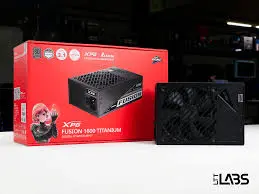 XPG FUSION 1600 Titanium 80 Plus Titanium Fully Modular Gaming Power Supply – ATX 3.1, PCIe 5.1 Ready PSU