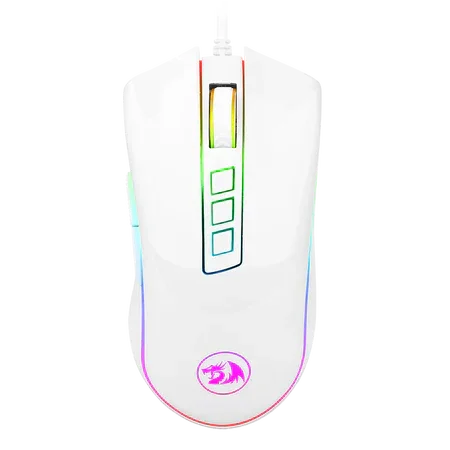 Redragon Cobra Chroma White M711 W Wired Gaming Mouse 16.8M RGB