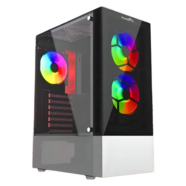 Thunder X Star TGC-621 RGB Gaming Case | 3x ARGB Fans Pre-Installed | Tempered Glass ATX Mid-Tower