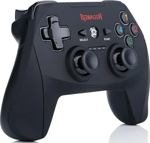 Redragon HARROW G808 Wireless Gaming Controller with Dual Vibration, 2.4GHz Wireless Connectivity & Rechargeable Battery
