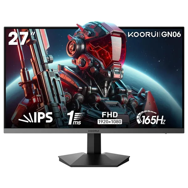 ディスプレイ KOORUI N07 27 Inch 4K Monitor, UHD 3840x2160 IPS, 99% sRGB 95% DCI