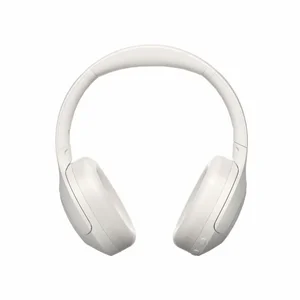 QCY H3 Lite Active Noise Cancelling Wireless Over-Ear Bluetooth 5.3 Headphones – 60H Playtime, Multi-Point Connection, Travel & Office Headset (White)