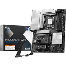 MSI PRO Z890-P WiFi Intel LGA1851 DDR5 ATX Motherboard - PCIe 5.0, WiFi 7, Thunderbolt 4, Core Ultra Series 2 Ready
