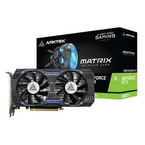 Arktek GeForce GTX 1660 Ti 6GB GDDR6 V2 Graphics Card — 192-Bit | DP | HDMI | DVI | Gaming GPU for PC