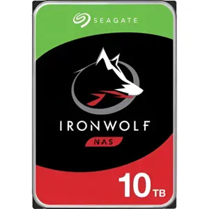 Seagate IronWolf 8TB NAS Internal Hard Drive – ST8000VN004 SATA III 3.5" 256MB Cache HDD