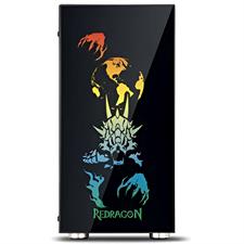 Redragon GC608 STEELJAW PRO Gaming Chassis - RGB Tempered Glass ATX Case