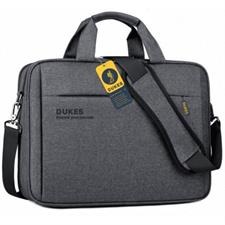 DUKES DTL-985 Top Load Laptop Shoulder Bag - Gray | Fits 11"-17" Laptops