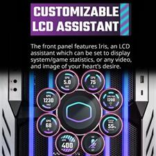 Cooler Master HAF 700 EVO E-ATX Full-Tower Case Black
