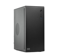 EASE EOC250W Micro-ATX PC Case with Built-in 250W Power Supply Black