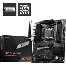MSI PRO B650-S WiFi AMD AM5 DDR5 ATX Motherboard - PCIe 4.0, WiFi 6E, Ryzen 7000/8000/9000 Ready