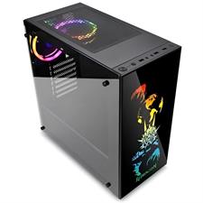 Redragon GC608 STEELJAW PRO Gaming Chassis - RGB Tempered Glass ATX Case