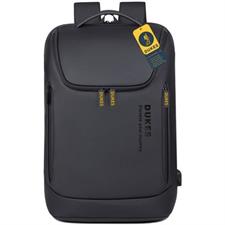 DUKES DM-2304 Laptop Backpack - Black with USB Charging Port