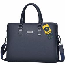 DUKES DTL-980 Top Load Laptop Shoulder Bag - Blue | High-Quality PVC