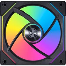 Lian Li UNI Fan SL-Infinity 120 RGB Daisy-Chain ARGB Fan | Black - UF-SLIN120-3B - 3 x 120mm Fans