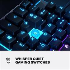 SteelSeries Apex 3 TKL RGB Gaming Keyboard Tenkeyless - Water & Dust Resistant - US English