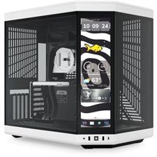HYTE Y70 Touch Infinite Dual Chamber ATX Case with 14.9" IPS Touchscreen Panda