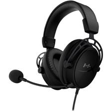 HyperX Cloud Alpha Gaming Headset with Dual Chamber Drivers, Detachable Noise-Cancelling Microphone, Aluminum Frame, Premium Memory Foam Gaming Headphones for PC, PS5, PS4, Xbox & Nintendo Switch