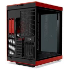 HYTE Y70 Touch Infinite Dual Chamber ATX Case with 14.9" IPS Touchscreen Black Cherry