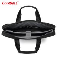 Coolbell CB-2109 15.6" Laptop Bag - Black Water-Resistant Messenger Bag