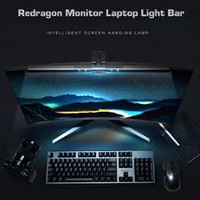 Redragon Beryl GML-113 RGB Monitor Light Bar USB Powered Sticker-Free Weighted Hanging Lamp with Adjustable Hue & 10 Brightness Levels