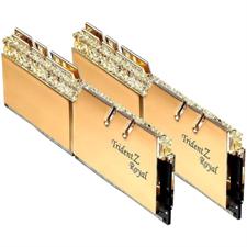GSkill Trident Z Royal RGB 16GB (2x8GB) DDR4 3600MHz C18 Desktop Memory - Gold