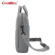 Coolbell CB-2109 15.6" Laptop Bag - Black Water-Resistant Messenger Bag