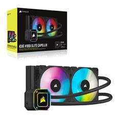 CORSAIR iCUE H100i ELITE CAPELLIX Liquid CPU Cooler - Black