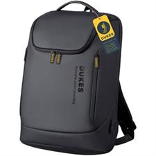 DUKES DM-2304 Laptop Backpack - Black with USB Charging Port