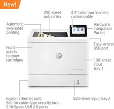 HP Color LaserJet Enterprise M555dn Color Laser Printer with Automatic Duplex Printing, 4.3-inch Touchscreen & Gigabit Ethernet (7ZU78A)