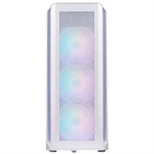 XPG Valor Air Plus Mid-Tower ATX Gaming Case White – High-Airflow ARGB Chassis