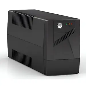 Black Copper 650VA Line-Interactive UPS Reliable power backup with AVR stabilization and surge protection