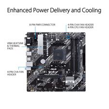 ASUS Prime B450M-A II AM4 Micro-ATX Gaming Motherboard – DDR4, M.2, HDMI, Ryzen Ready