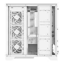 XPG Invader X Mid-Tower ATX Gaming Case White - Tempered Glass with ARGB Fans
