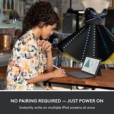 Logitech Crayon (USB-C) – Pixel-Precise Digital Pencil for All iPad Models 2018 and Later