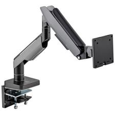 MXG HMA-12R Heavy Duty RGB Gaming Monitor Arm Matte Gray