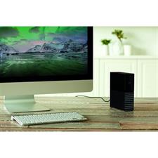 WD My Book 8TB Desktop External Hard Drive – USB 3.0 Backup Storage with Password Protection, Black