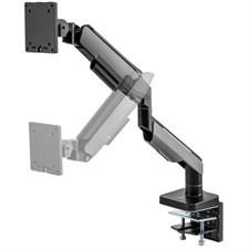 MXG HMA-12R Heavy Duty RGB Gaming Monitor Arm, Matte White