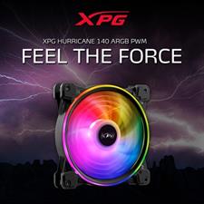 XPG HURRICANE 140 ARGB PWM Case Fan 140mm White