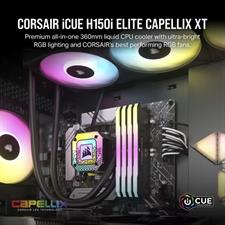 CORSAIR iCUE H150i ELITE CAPELLIX XT Liquid CPU Cooler