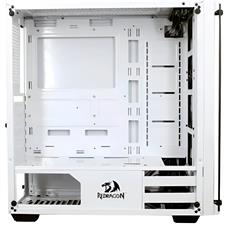 Redragon GC-606 Wheel Jack White Gaming PC Case With 3 RGB Fan