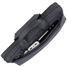 Rivacase 8221 Central Collection Laptop Bag 13.3" - Black, Business Traveller Bag