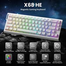 Attack Shark X68 HE 60% Wired Gaming Keyboard