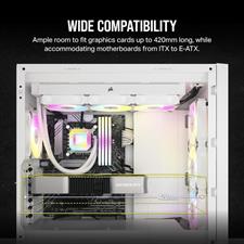 Corsair 5000D Core Airflow Mid-Tower ATX Case - White