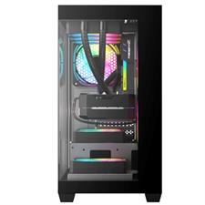 Darkflash Aigo C218M Micro ATX Gaming PC Case - BLACK