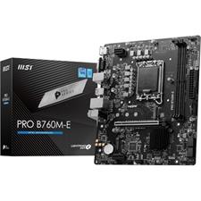 MSI PRO B760M-E DDR5 Intel LGA1700 microATX Motherboard - PCIe 4.0, M.2 Gen4, 12th/13th/14th Gen Ready