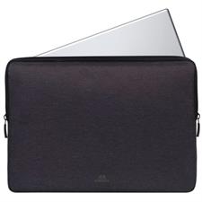 RIVACASE 7703 Suzuka ECO Laptop Sleeve 13.3-14" - Black, Recycled Material