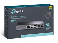 TP-Link TL-SF1024D 24-port 10/100Mbps Desktop/Rackmount Unmanaged Switch - Ver 3.0