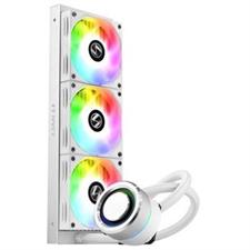 LIAN LI Galahad AIO 360 RGB White Closed Loop All-in-one Liquid CPU Cooler | 12th Gen Intel - LGA 1700 Supported GA-360A