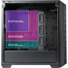 Cooler Master MasterBox 520 Mesh Blackout ATX Mid-Tower Case Black